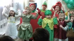 утренник "Золотая Осень 2011" песенка про овощи