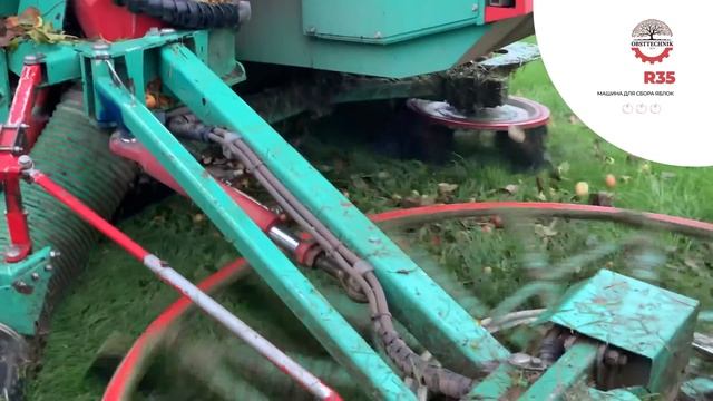 Комбайн для сбора яблок R35 – OBSTTECHNIK смотреть онлайн