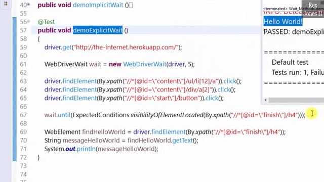 ✔ FV_Selenium Wait Methods | (Video 77)