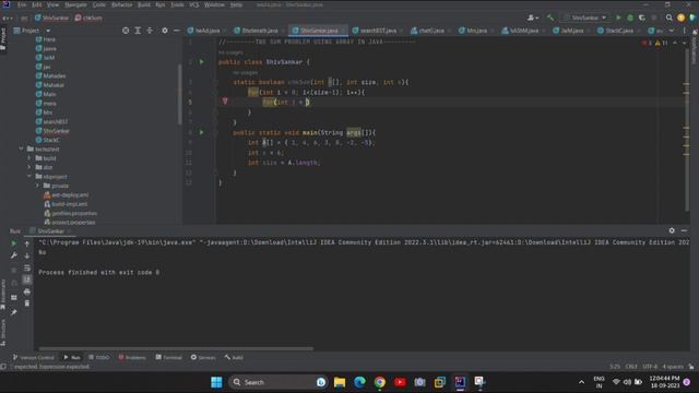 code - #1| Two Sum Problem Using Array in Java @Techie_Neo #java #javatutorial