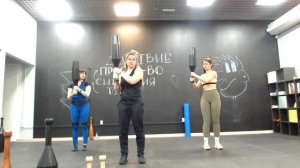 Атлетические булавы групповая тренировка