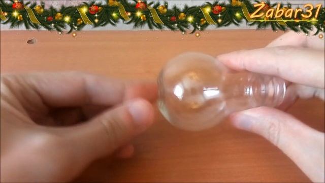 DIY simple christmas night light / Простой новогодний ночник своими руками