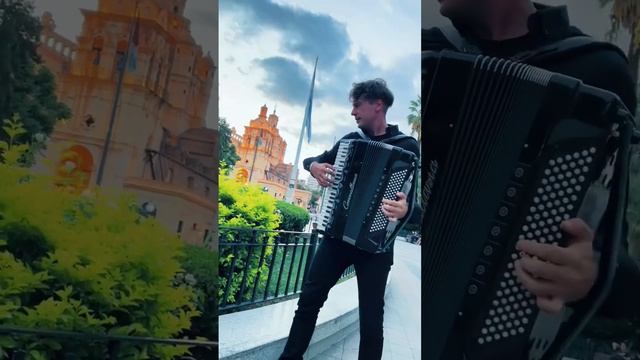 Красивая мелодия на аккордеоне из Аргентины  #accordion #аккордеон #accordionist #аргентина