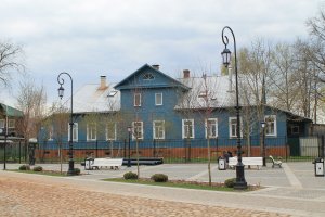 На лыжероллерной трассе в Печорах