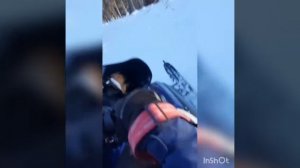 покатушки на снегоходе ямаха вентура