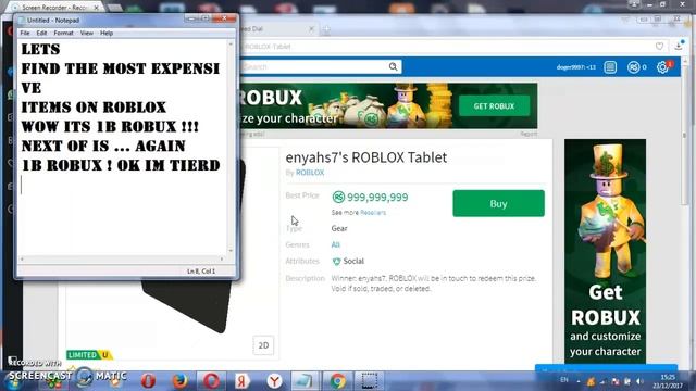 Can I find the most expensive item in roblox ( TOO MUCH ) смотреть онлайн