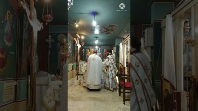 Поминальная Божественная Литургия.40 дней н/ пр.монахини Стилиани . смотреть онлайн