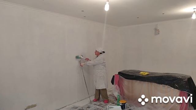 Потолок 2 слой покраска смотреть онлайн