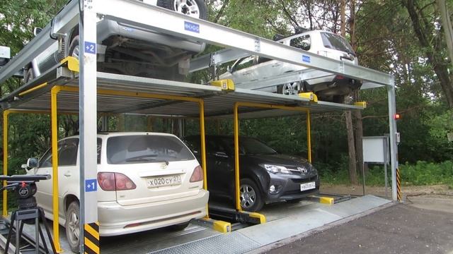 Первый в Хабаровске многоярусный автоматический паркинг смотреть онлайн
