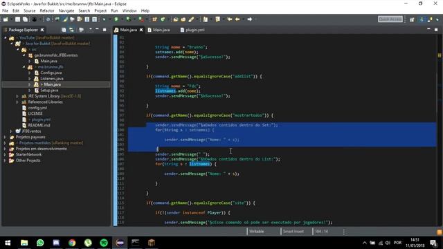 Set - Collections [2/3] - Java for Bukkit #9 смотреть онлайн