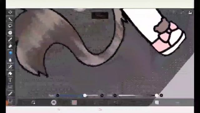 Туториал по обработке персонажа гача лайф /гача клуб в ibisPaint X