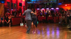 Pablo Inza & Sofia Saborido  @ Milonga @ Alberto's 2017 May 21 Milonga Demo 3/3