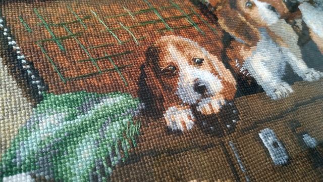 Что висит на стенах? / 12 оформленных работ /Вышивка крестом смотреть онлайн