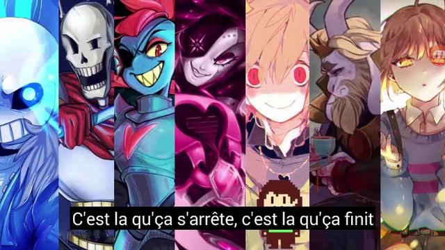 Stronger than you: Sans Papyrus Undyne Mettaton Chara Asgore and Frisk смотреть онлайн