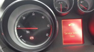 Service Vehicle Soon - Vauxhall Insignia