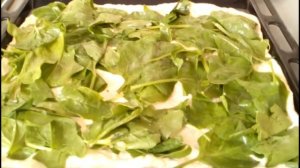 ПИЦЦА СО ШПИНАТОМ И ТВОРОГОМ - ВКУСНАЯ,  ГОТОВИТЬ  БЫСТРО!!!
