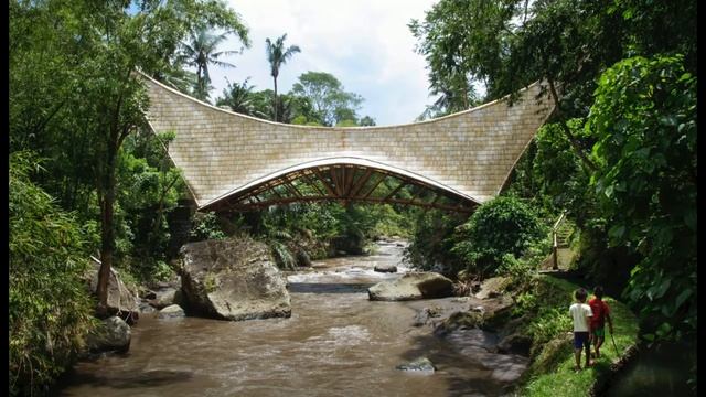 Magical houses, made of bamboo | Elora Hardy