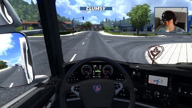 Euro Truck Simulator 2 - VOD - 2017-09-08 - Scania RJL + Bussbygg Tandem- ETS2 ProMods 2.20 Gamepla смотреть онлайн