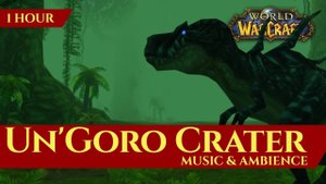 Vanilla Un'Goro Crater - Music & Ambience (1 hour, 4K, World of Warcraft Classic)