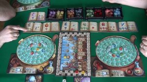 Шарлатаны из Кведлинбурга - играем в настольную игру. The Quacks of Quedlinburg board game.