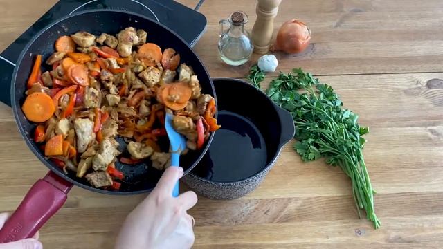 Жаркое по-деревенски. Вкусный легкий ужин