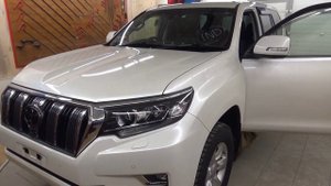 TOYOTA LAND CRUSER PRADO 2020г. установка PANDORA VX-4G (мягкая посадка, опция!)
