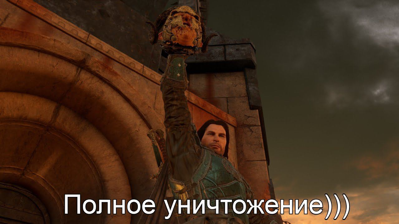 Middle-earth: Shadow of War  продолжаю захват карты №10 на сложности (Заклятый враг)