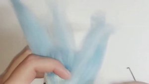 Волосы из шерсти для валяния для вязанной куклы / Felting wool hair for crochet dolls