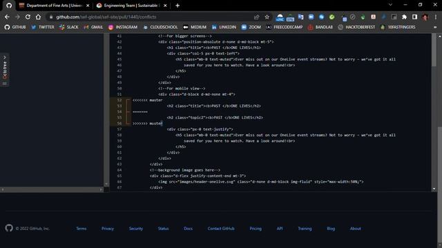 How to resolve conflicts in github web editor смотреть онлайн