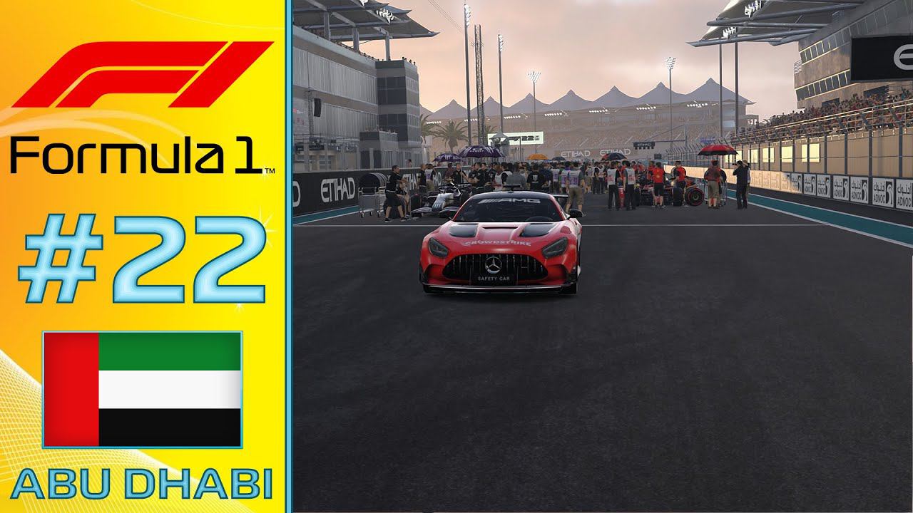 F1 22: ЭТАП 22. АБУ-ДАБИ. ФИНАЛ. 100% ДИСТАНЦИИ. смотреть онлайн