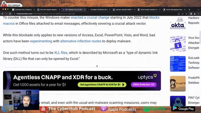 Daily Cybersecurity News: Microsoft Fined $63M, Crypto Heist, Excel Intrusion Vector & More смотреть онлайн