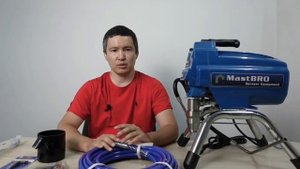 Безвоздушный распылитель Mastbro 595 обзор