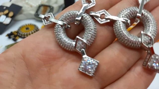 Бусины из натурального камня с #АлиЭкспресс и немного фурнитуры