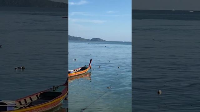 Вид из ресторана на Раваи (Пхукет) - View from a restaurant in Rawai (Phuket)