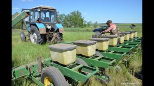 Сеялка John Deere 7000. КФХ "Потапов"