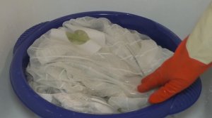 КАК ОТБЕЛИТЬ ТЮЛЬ / НЕОЖИДАННЫЙ РЕЗУЛЬТАТ / КАК ОТСТИРАТЬ ТЮЛЬ ОТ ЖЕЛТИЗНЫ /