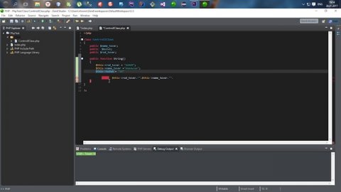Основа, методы и классы PHP