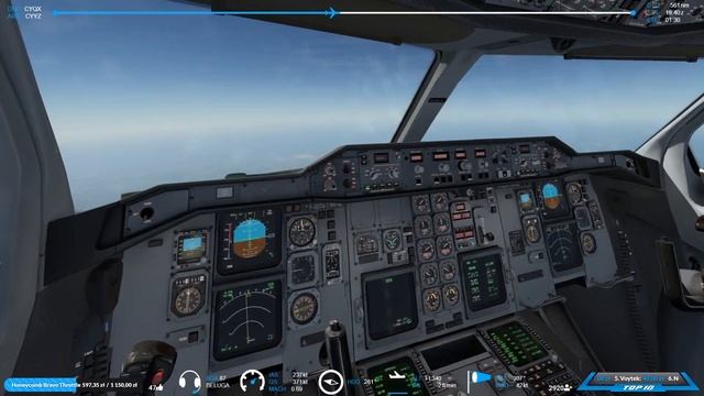 ✈ X- Plane 11 - S01E05 -- A3ST BELUGA -- Gander (CYQX) - Toronto (CYYZ) -- IVAO смотреть онлайн