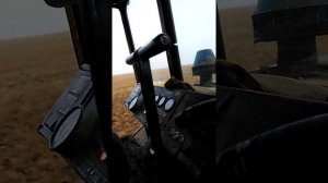 Установлена электрическая печка на ДТ-75М