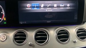 Mercedes E Class W213 change menu language