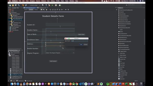 Java in Sinhala 7 With Netbeans - Date Picker смотреть онлайн