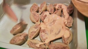 Фаршированные макароны ★ видео рецепт