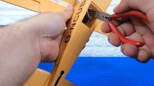 XK A160 - J3 Skylark 3D RC Unboxing + Assembly + TEST Micro Cub Stabilized Airplane Plane RTF Wltoy