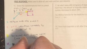 SHS Precalculus Quiz #6 (3.1-3.2) 11-20-19