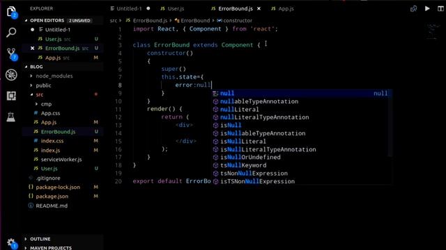 Error Boundary in Reactjs # 27 | What is Error Boundary in Reactjs | Reactjs in easy steps | Reactj