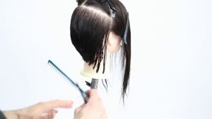 Graduated Bob A line /  How to cut a graduated bob / Step by Step hairdressing videos.