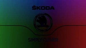 Škoda Logo Effects in Pitch Black