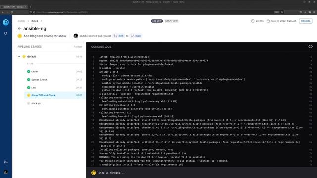 Drone CI with Ansible смотреть онлайн