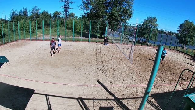 Салтанова/Палкин - Тимошенко/Рябинин | Турнир памяти А.Гребенщикова | Категория МИКСТ (beachvolley) смотреть онлайн