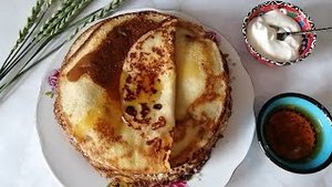 Настоящие татарские блины на манке не оставят вас равнодушными. Вы захотите попробовать их вновь.